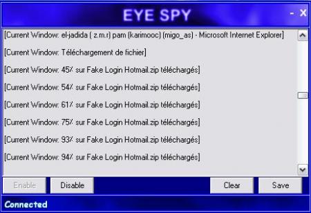 logiciel keylogger /piratage MsN